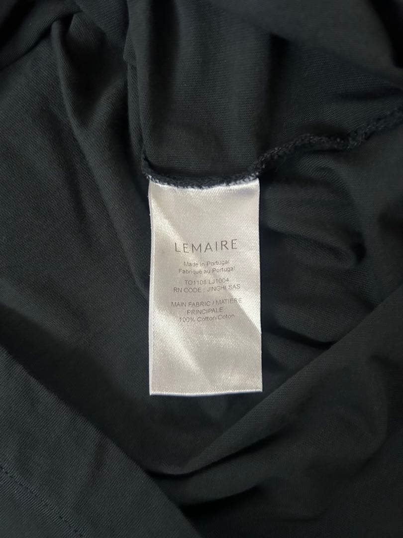 【LEMAIRE】《美品》パッチポケットTシャツ Mサイズ ネイビー