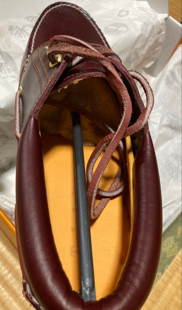 Timberland ティンバーランド スリーアイ バーガンディ 27cm