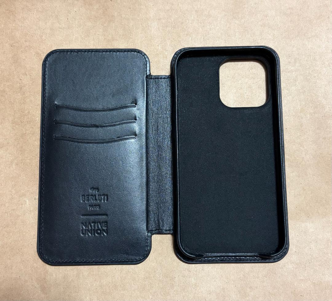 BERLUTI ベルルッティ スクリットレザー iPhone13 Pro ケース