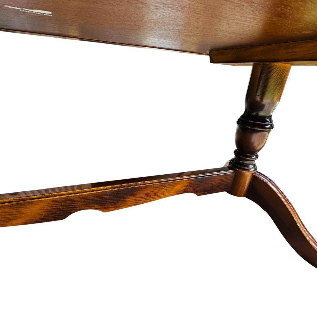 カリモク家具 コロニアル センターテーブル アンティーク