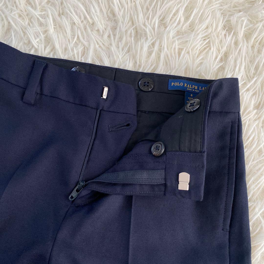 美品 ラルフローレン 4点セット フォーマル　120 スーツ ブレ ネイビー