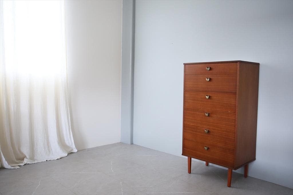 英国アンティークAVALONアバロン製6杯ドロワー/チェスト/タンス92-154