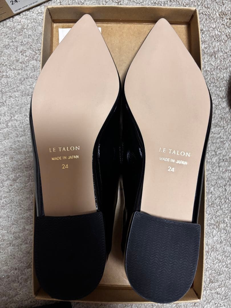 me☆ルタロン☆ポインテッド ワンストラップフラット