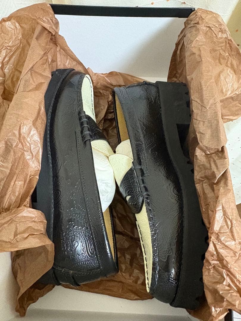 c*s様 即完　ケンフォードペイズリータンクローファー 24.5cm 箱付き