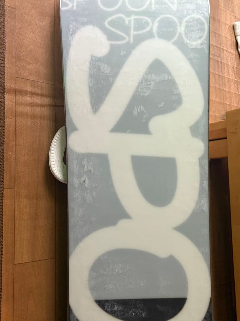 Spoon スノーボード 白黒　ビィンディングブーツセット