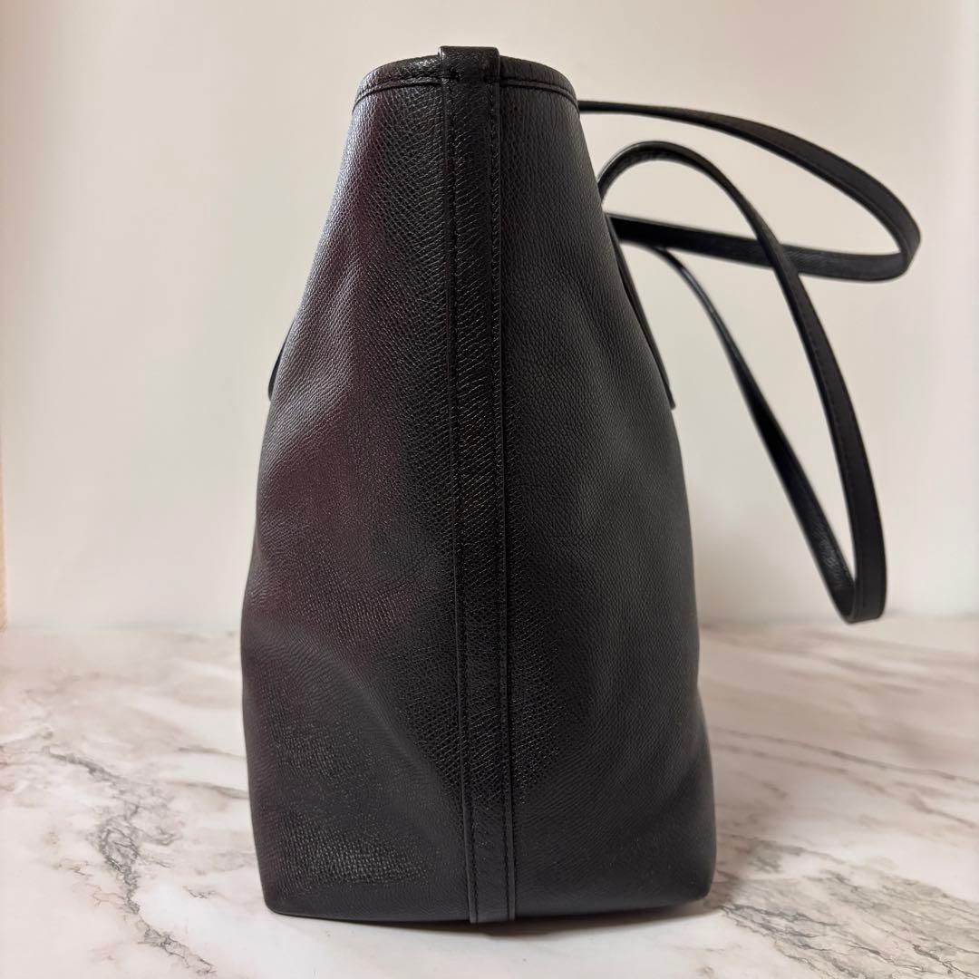 【美品】コーチトートバッグ ショルダーバック 通勤 通学 A4 PCビジネス