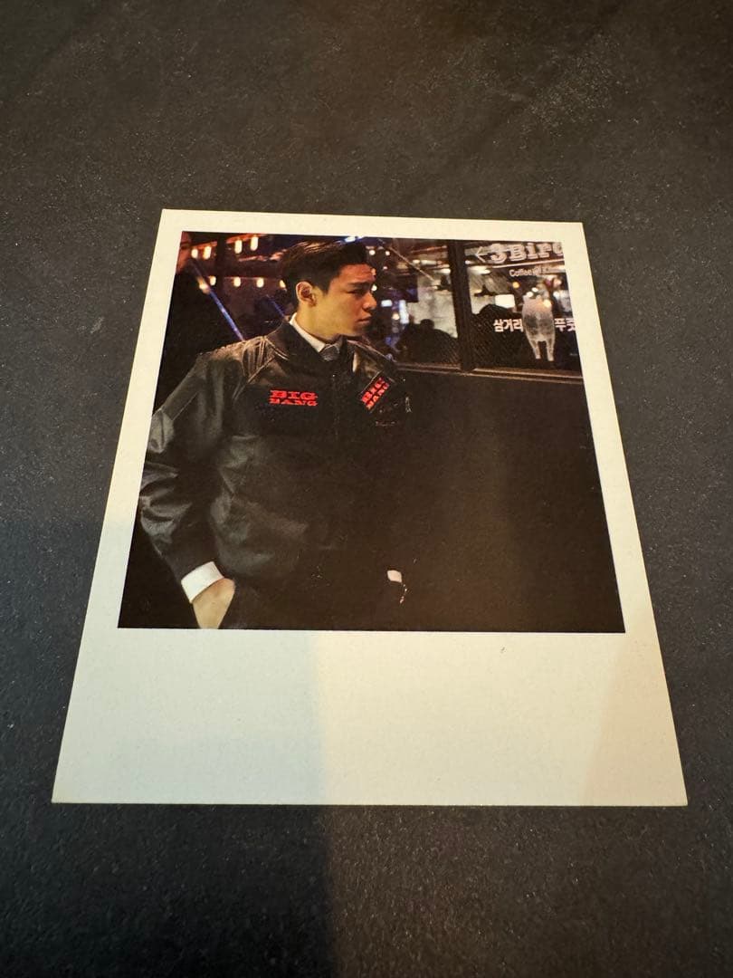 BIGBANG TOP ポラロイド 公式　非売品　タプ　写真　カード