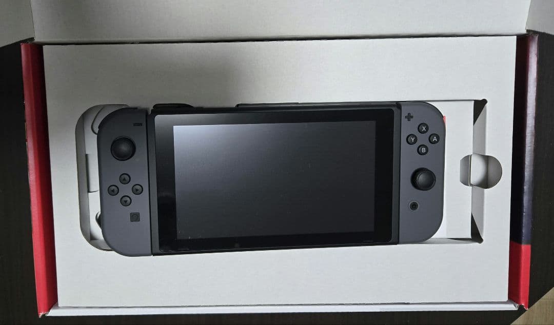 Nintendo Switch 本体 グレー Joy-Con 付属品完備