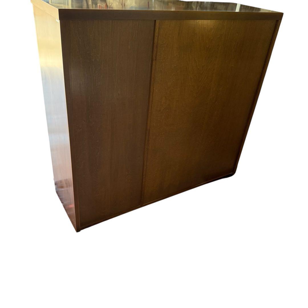 HR756 カリモク家具　コロニアル サイドボード食器棚　キュリオケース