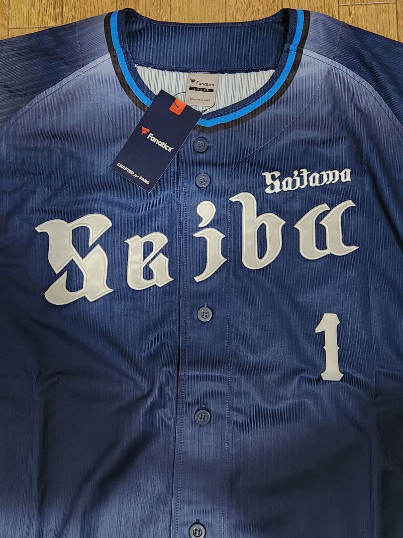 ぼ*I様 栗山巧1★埼玉西武ライオンズ・ビジターユニフォーム★ Lサイズ★202