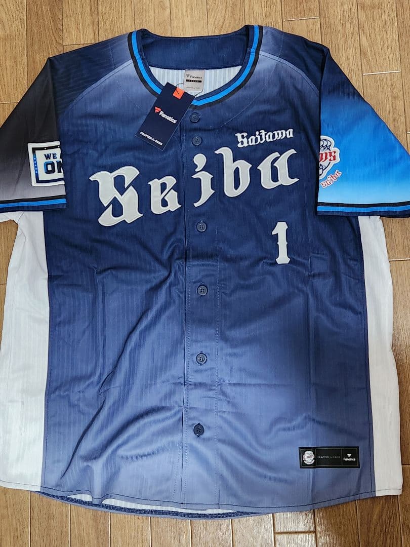 ぼ*I様 栗山巧1★埼玉西武ライオンズ・ビジターユニフォーム★ Lサイズ★202