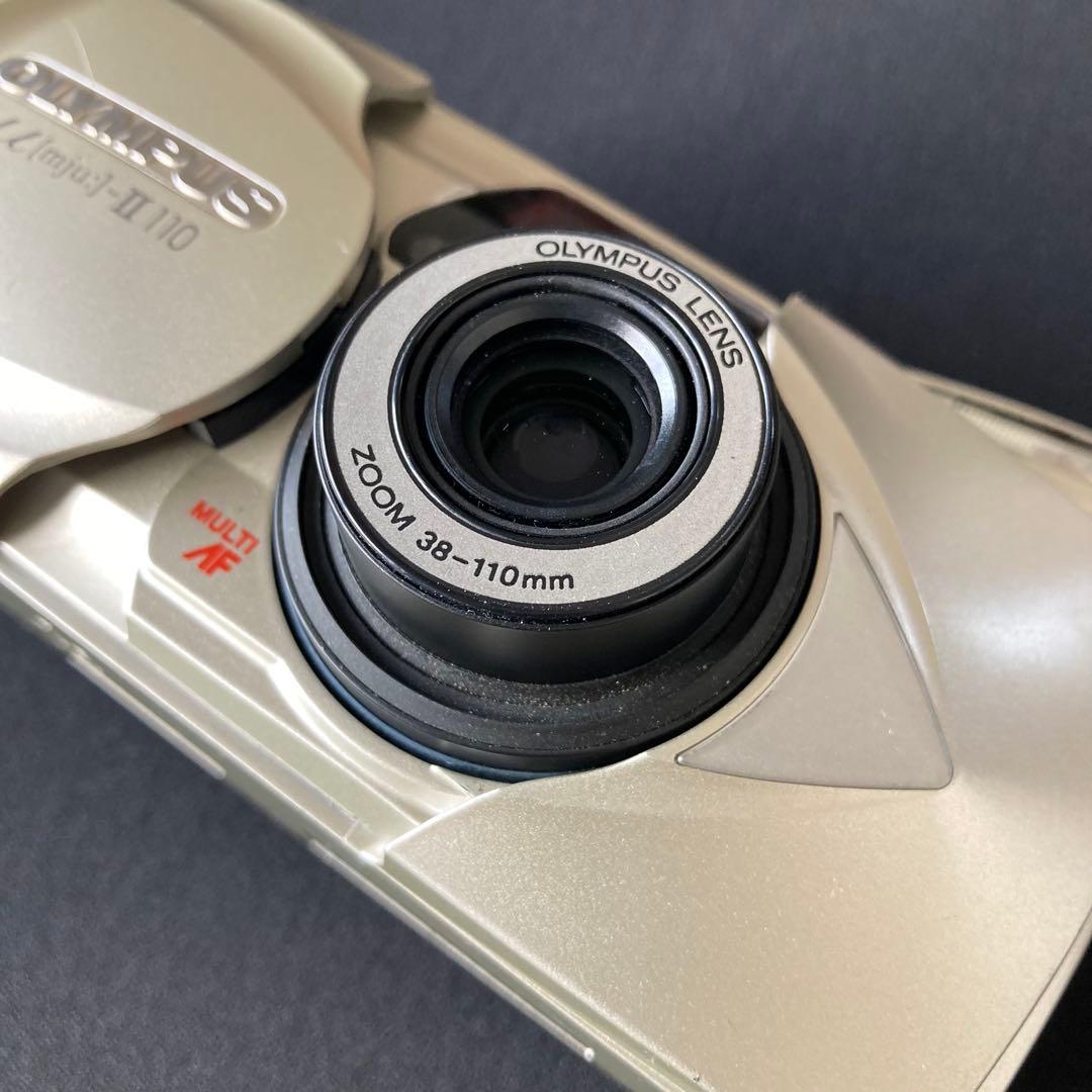 【難あり】OLYMPUS mju Ⅱ 110 ミュー2 ズーム フィルムカメラ