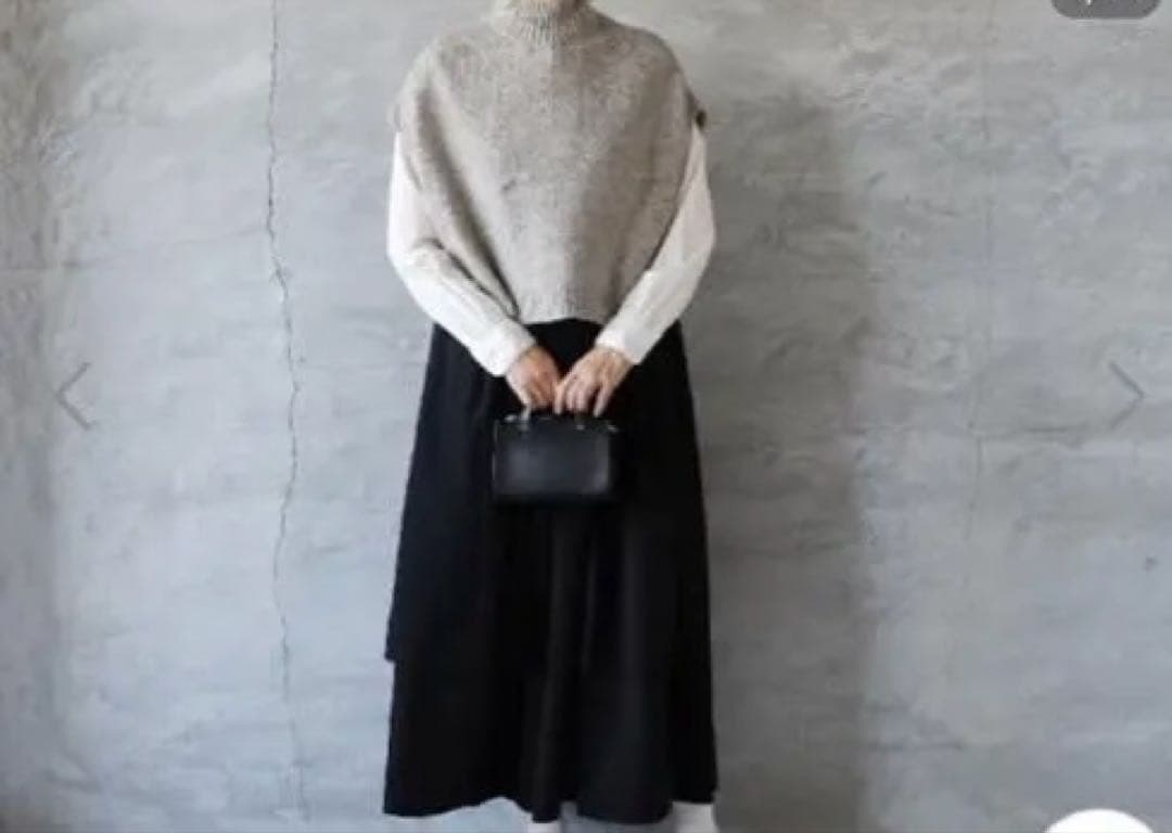 【極美品】utilite ユティリティーニットベスト