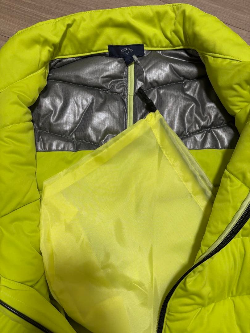 キャロウェイゴルフスターストレッチ フルジップ中綿ブルゾン 収納袋付き