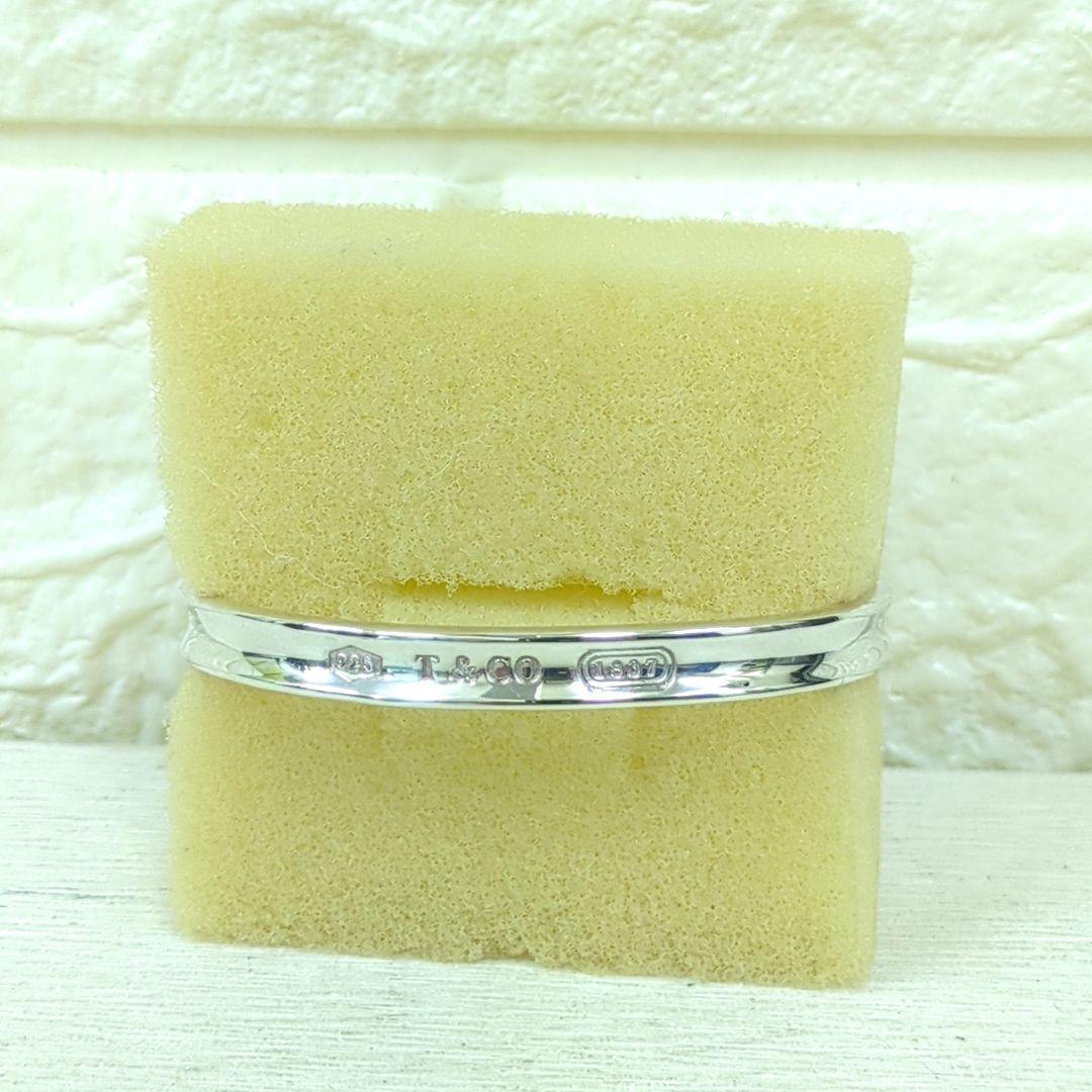 ティファニー バングル 1837 ナロー ブレスレット シルバー925