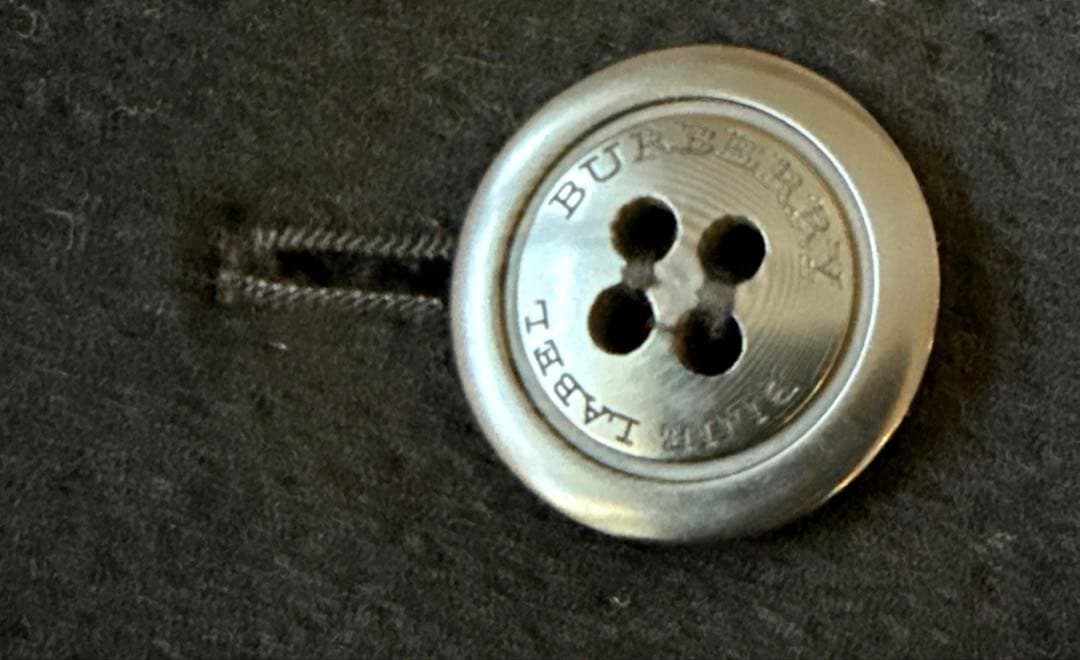 【希少サイズ✨】バーバリーブルーレーベル　ウールアンゴラ混コート　ラビットファー