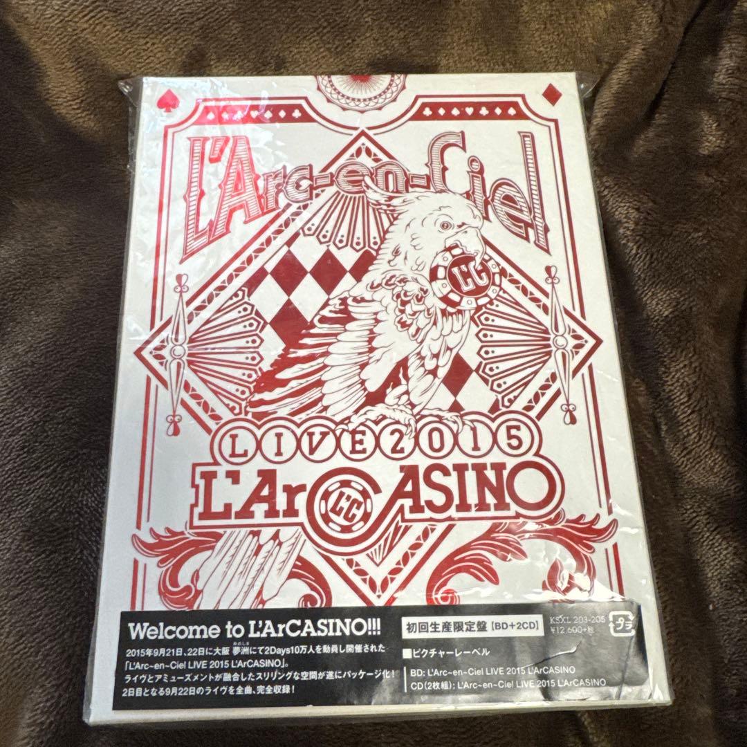 ラルク　ラルカジノ　ブルーレイ