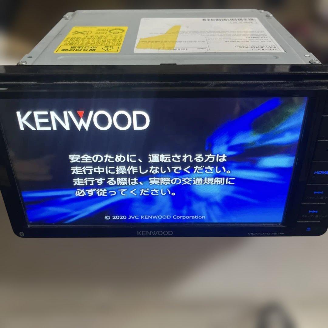 【ジャンク品】 KENWOOD カーナビ MDV-D707BTW