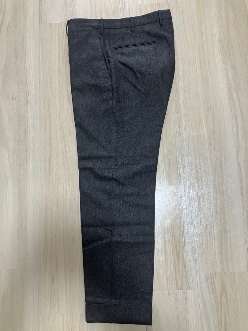 インコテックス/INCOTEX スラックス　48 グレー　フランネル/サキソニー