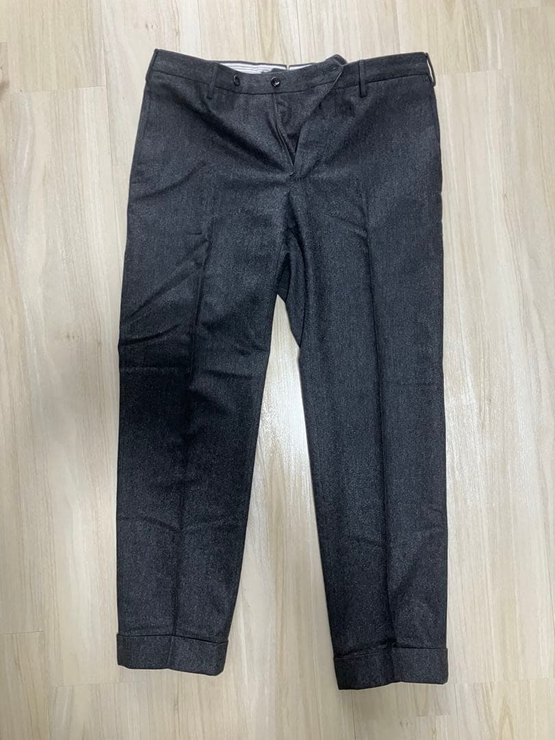 インコテックス/INCOTEX スラックス　48 グレー　フランネル/サキソニー