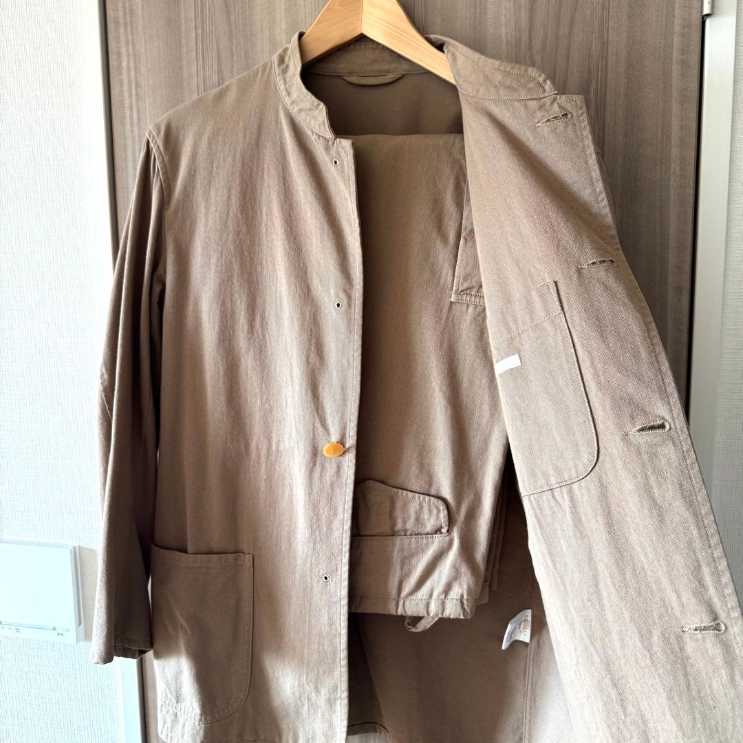 COMOLI スタンドカラージャケット セットアップ 2（M相当） 日本製