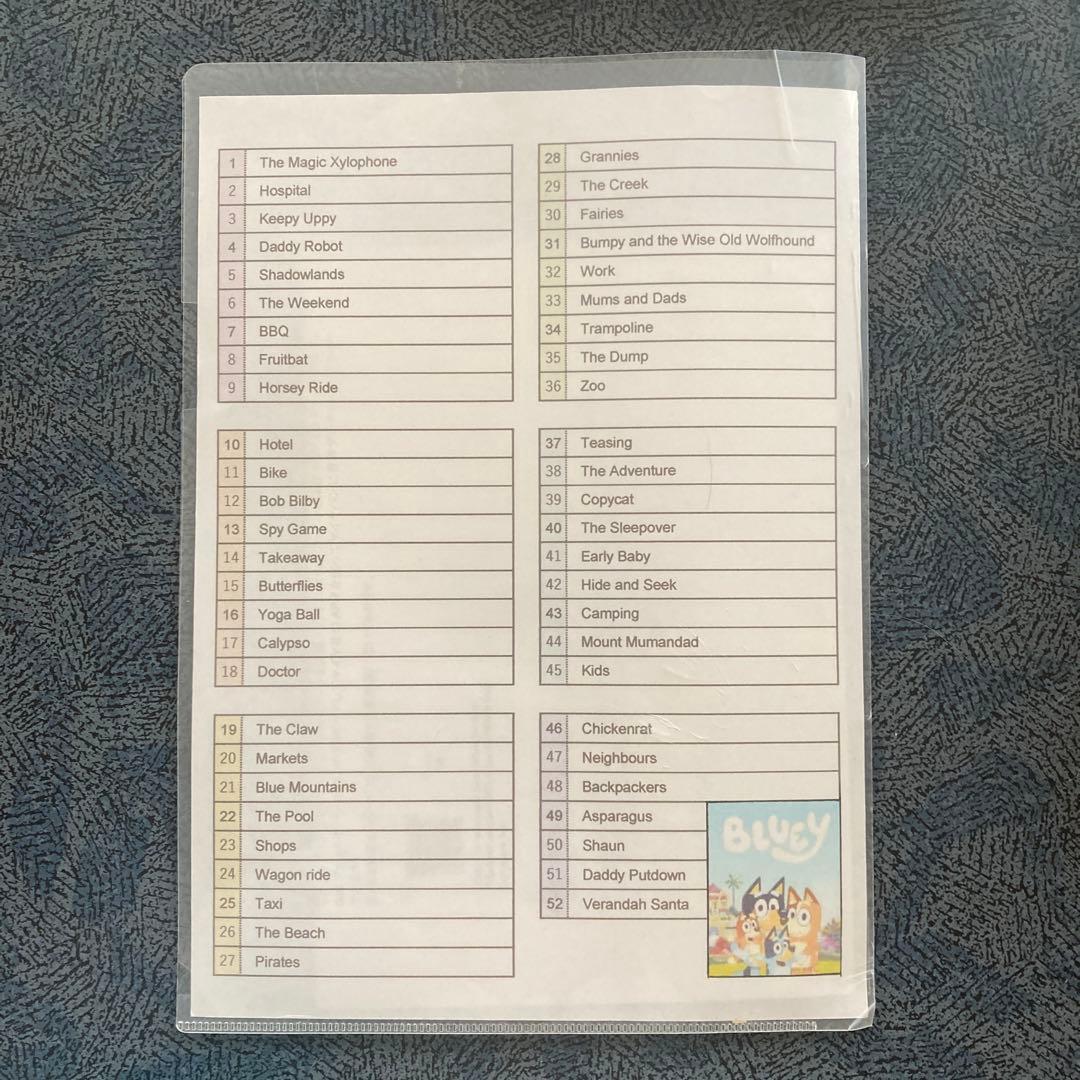 Blueyブルーイ　英語絵本52冊　マイヤペン対応