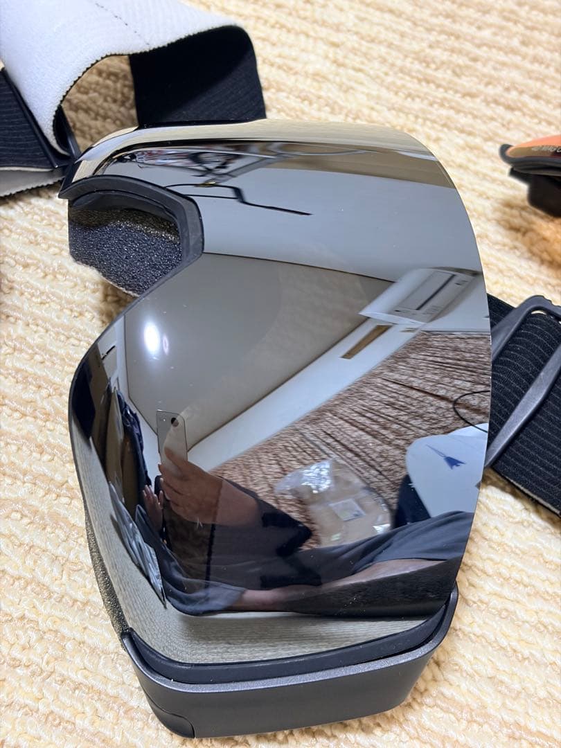 【新品同様】SMITH ゴーグル 4D MAG クロマポップ　アジアンフィット