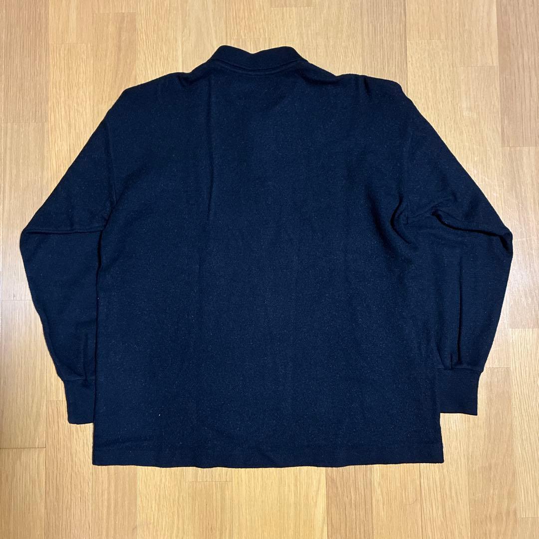 90s comme des garcons homme 縮絨ニット ポロ