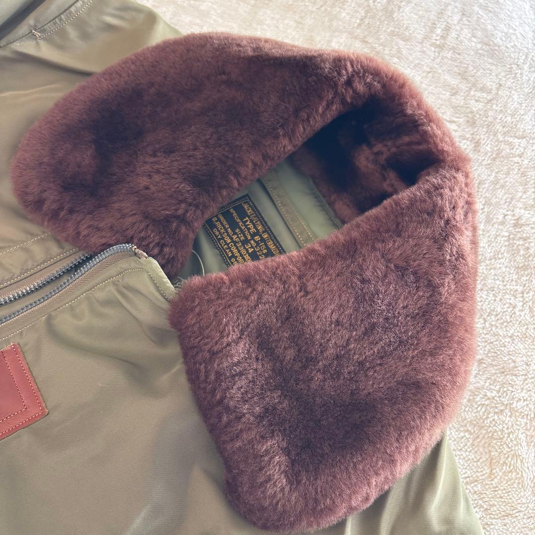 バズリクソンズ　B-15 Bフライトジャケット サイズ34美品