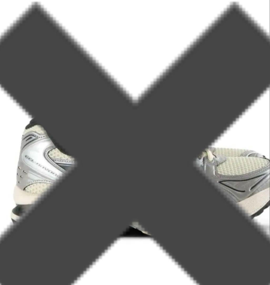 ASICS GEL-Kayano 14 シルバー/グレー23センチ