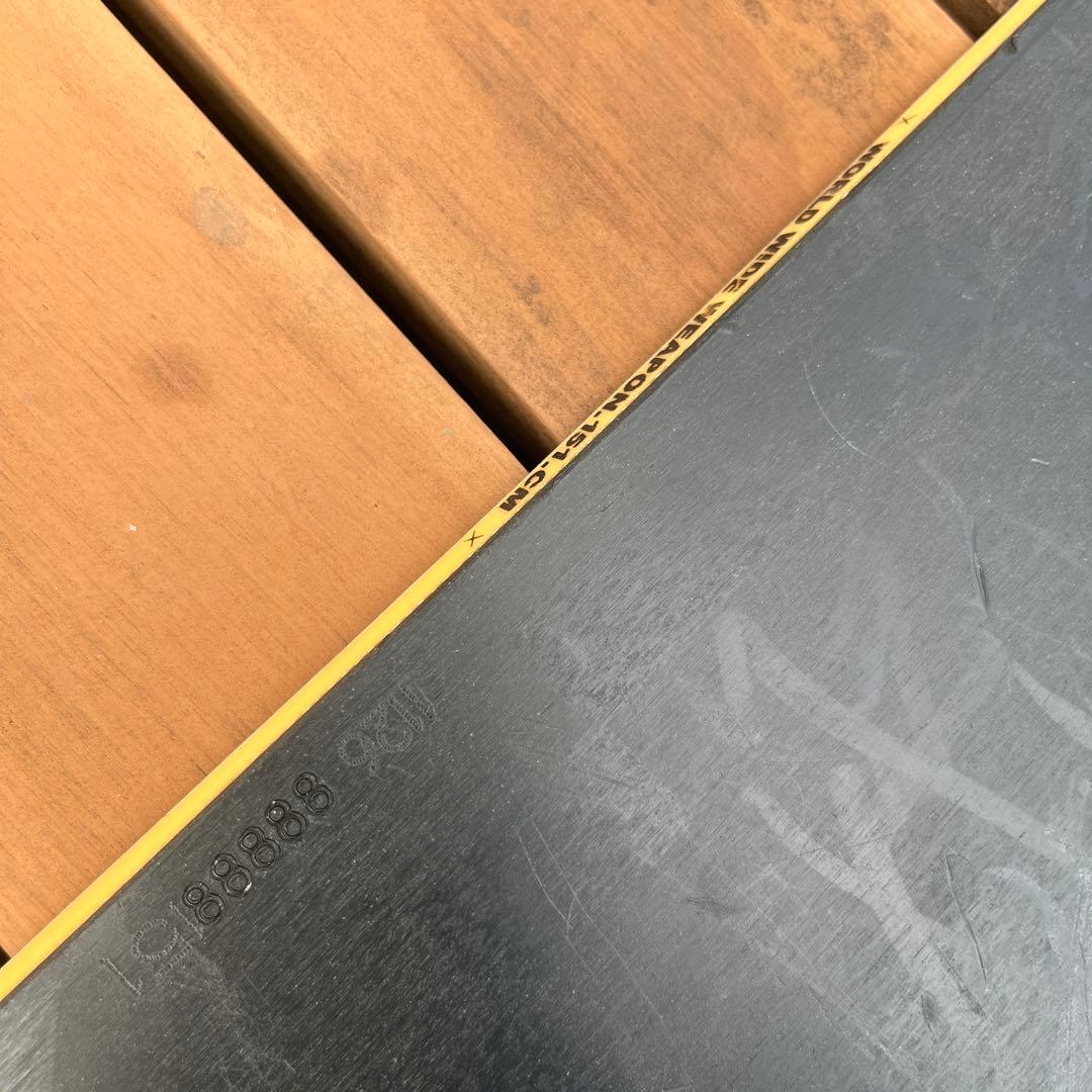 K2 WORLD WIDE WEAPON 151cm スノーボード