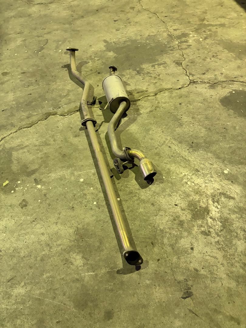 HE21sラパンスズキスポーツステンレス マフラー