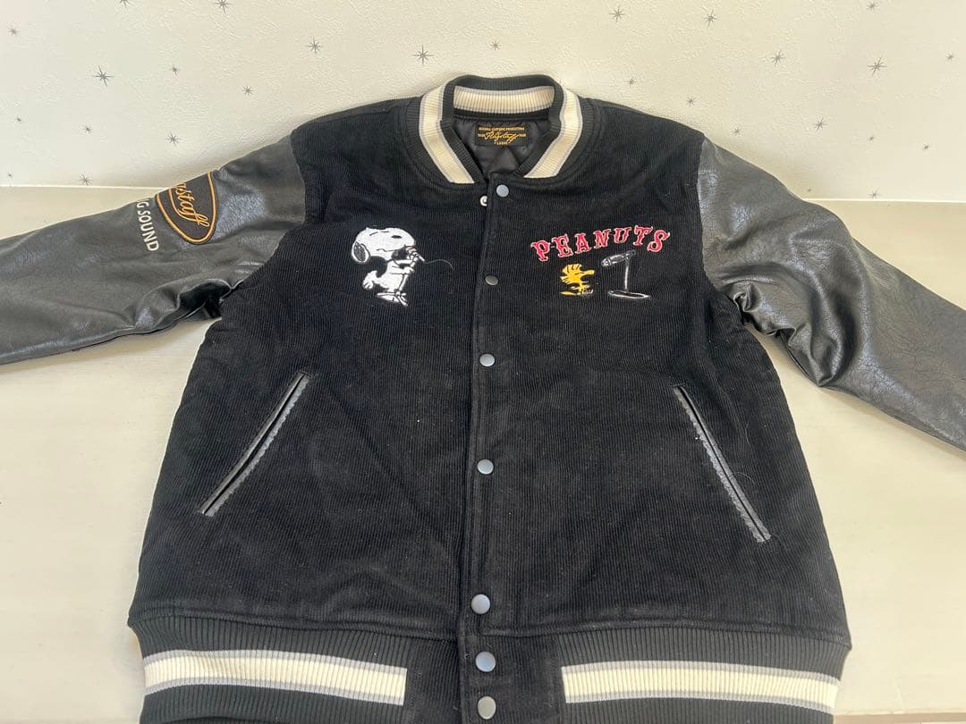 SNOOPY スタジャン　Ｌサイズ　ほぼ未使用