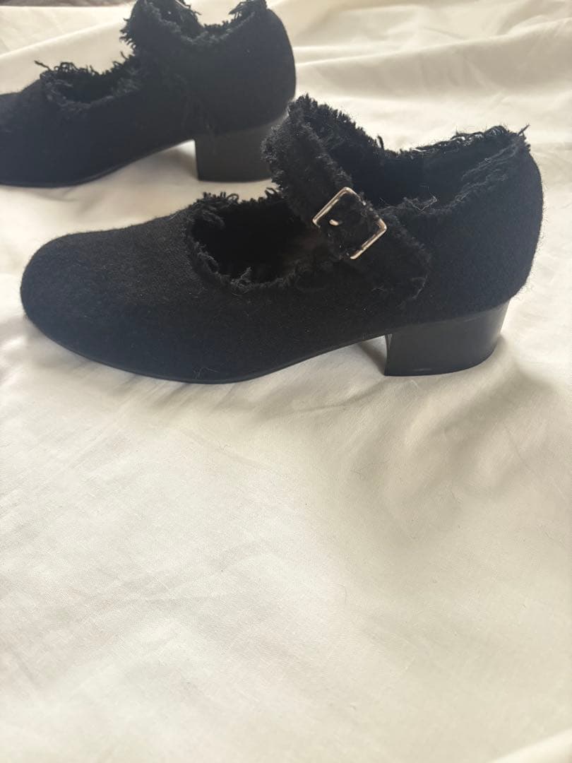 comme des GARCONS tricotストラップシューズ