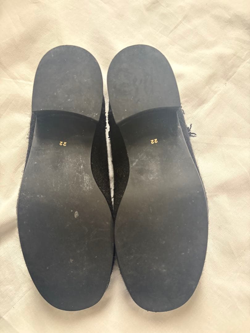 comme des GARCONS tricotストラップシューズ