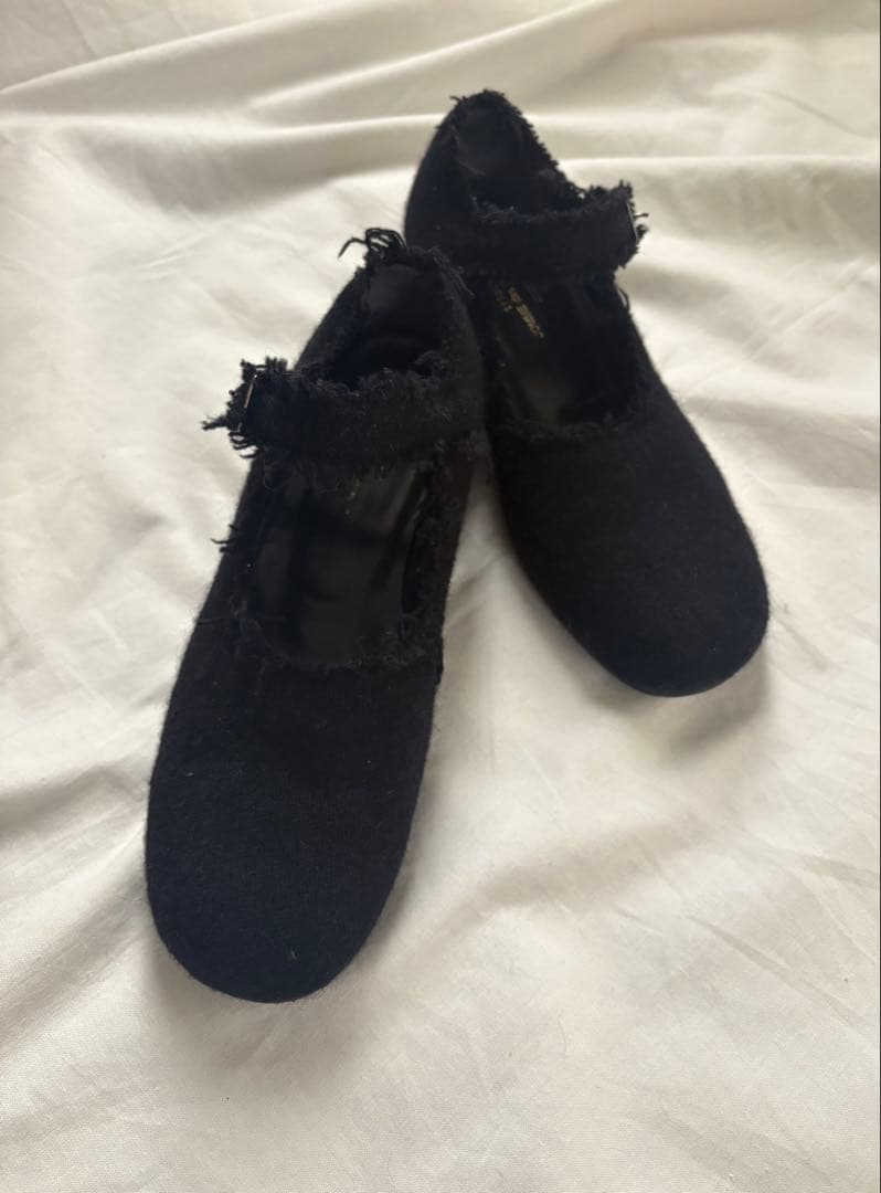 comme des GARCONS tricotストラップシューズ