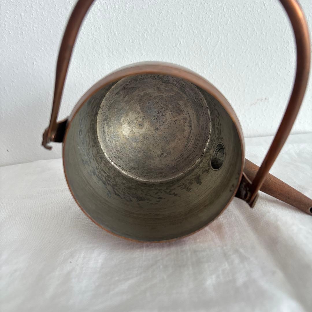 中根嶺 さん　銅製　薬缶　ドリップポット