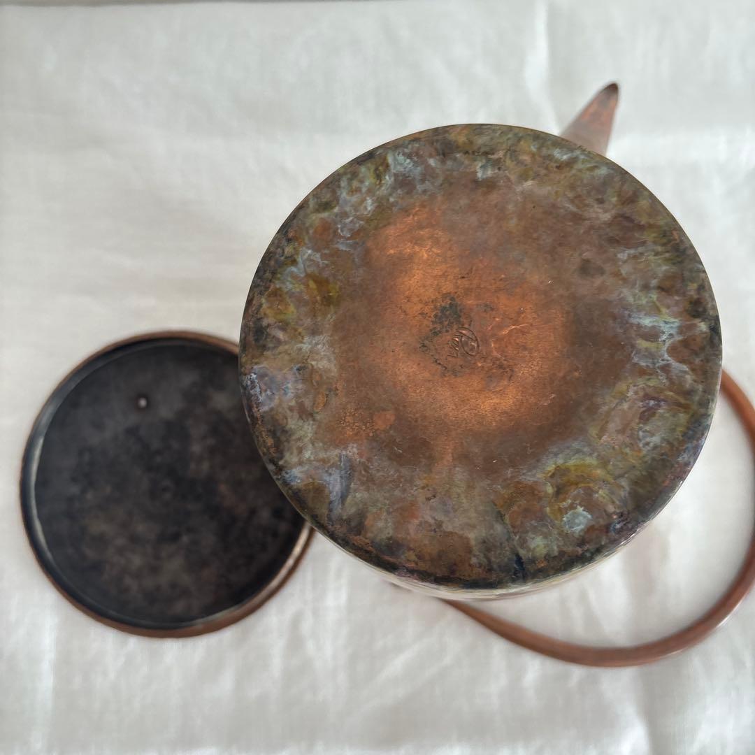 中根嶺 さん　銅製　薬缶　ドリップポット