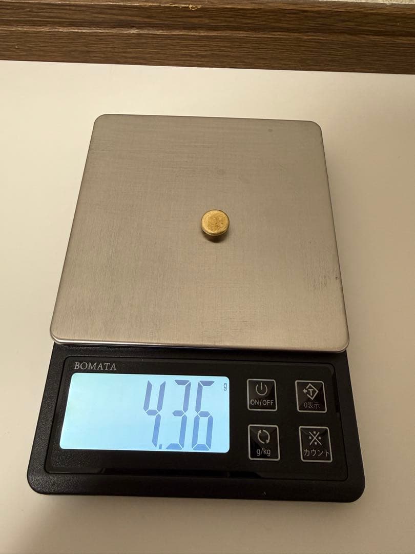 金塊 ゴールド 14金 約4.36g