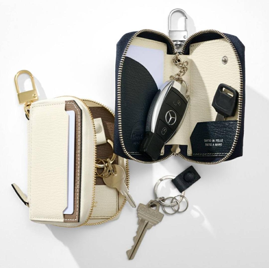 未使用 ラルコバレーノ スマートキーケース LA122GT GRAY(トープ系)