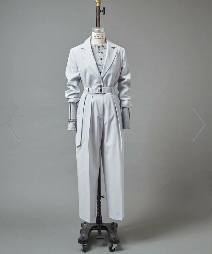 l’heritage martinique タイプライターウーステッドジャケット