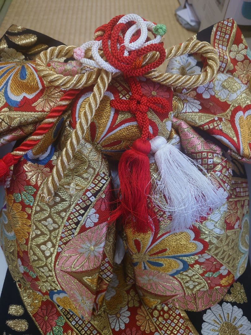 七五三用・七歳用正絹・誂え高級作り帯