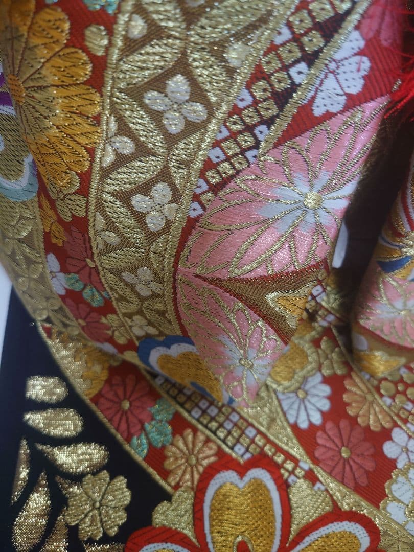 七五三用・七歳用正絹・誂え高級作り帯