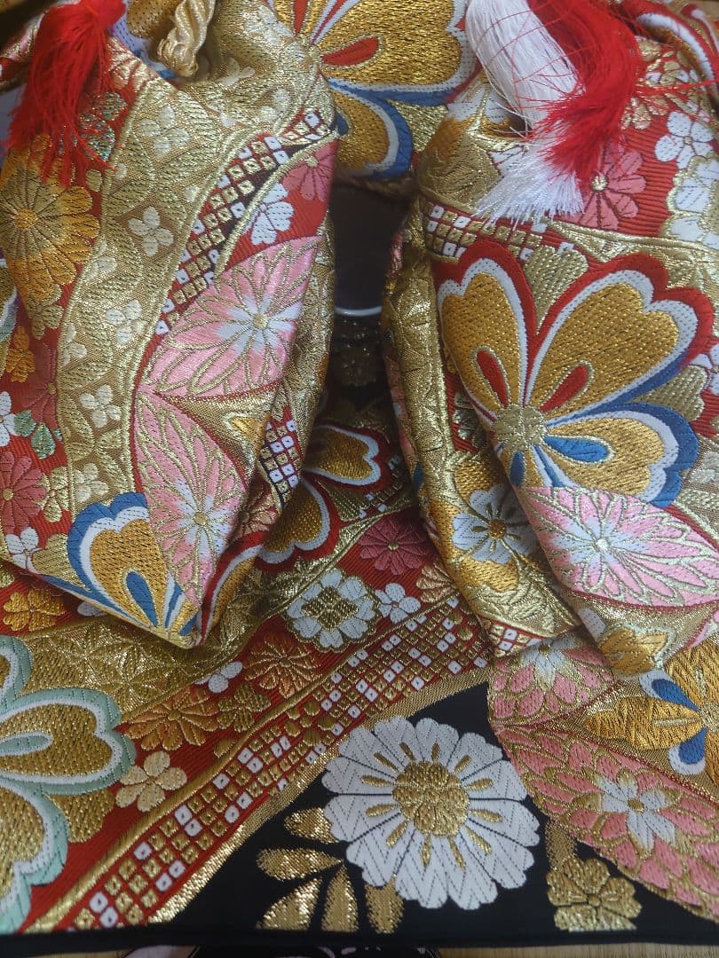 七五三用・七歳用正絹・誂え高級作り帯