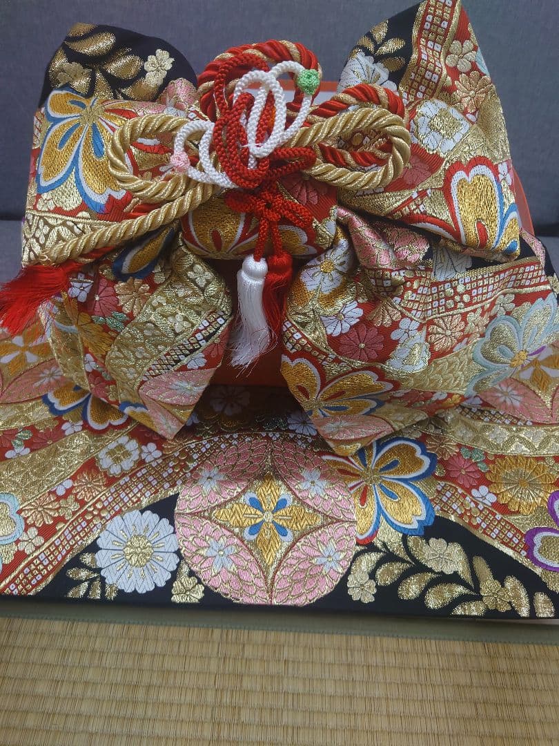 七五三用・七歳用正絹・誂え高級作り帯