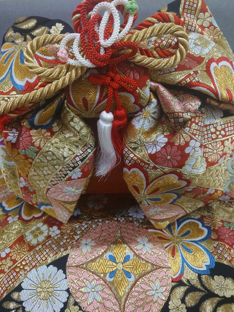 七五三用・七歳用正絹・誂え高級作り帯