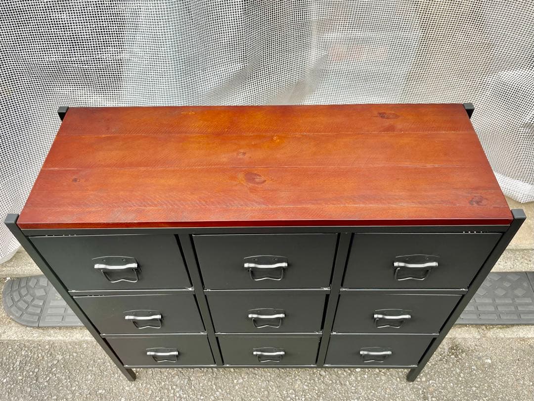 ドロワーチェスト 3列×3列 アウトレット品 京都市内 送料無料