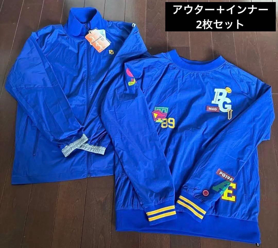 【新品】パーリーゲイツ／ツインスニード／2枚重ねセット／サイズ４(M)