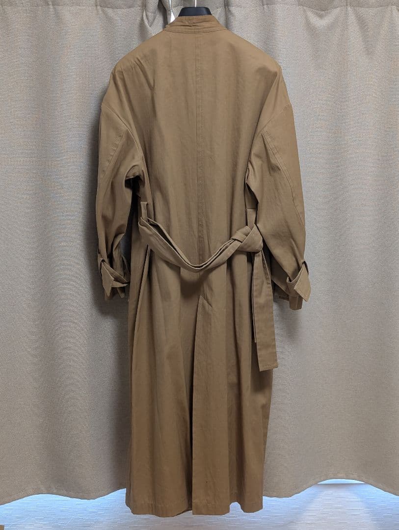 プルミエアロンディスモン　ドライコットンギャバジントレンチコート
