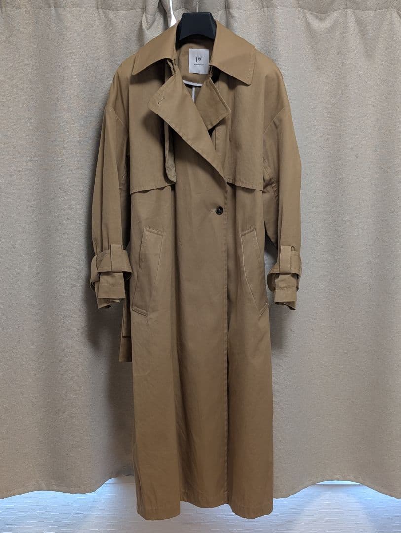 プルミエアロンディスモン　ドライコットンギャバジントレンチコート